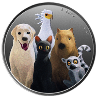 Latvia 5 euron hopea proof 2025 - Virtaus