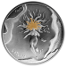 Latvia 5 euron hopea proof 2025 - Aurinko ja tuuli