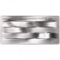 Latvia 5 euron hopea proof 2023 - Laulu on ihana