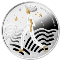 Latvia 5 euron hopea proof 2023 - Imants Ziedonis - Stardus