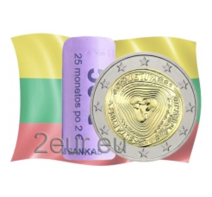 Liettua 2 euroa UNC rullaa 2019 - Liettuan polyfoniset kappaleet