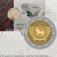 Liettua 2 euroa BU 2022 - Suvalkija 