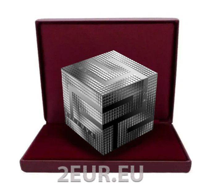 Liettua 20 euron hopea proof 2024 - Tekoäly