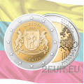 Liettua 2 euroa UNC 2021 - Dzūkija