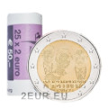 Luxemburg 2 euroa UNC rullaa 2012 - Kuninkaalliset häät