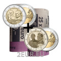 Luxemburg 2 euroa UNC rullaa 2021 - 100 vuotta suurherttua Jeanin syntymästä