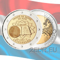 Luxemburg 2 euroa UNC 2007 - 50 vuotta Rooman sopimus