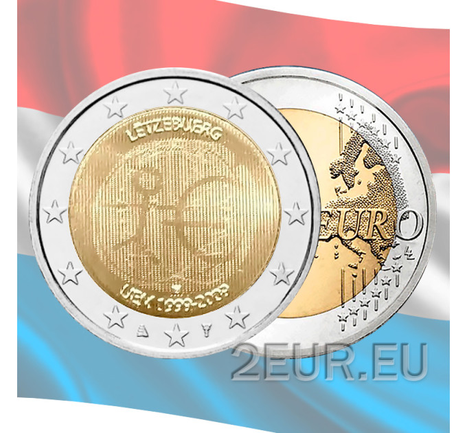 Luxemburg 2 euroa UNC 2009 - EMU