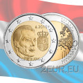 Luxemburg 2 euroa UNC 2010 - Suurherttua Henrin vaakuna