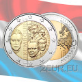 Luxemburg 2 euroa UNC 2015 - Nassau-Weilburgin talon 125 vuotta