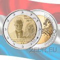 Luxemburg 2 euroa UNC 2015 - 15 vuotta H.R.H.n valtaistuimelle liittymisestä suurherttua