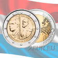 Luxemburg 2 euroa UNC 2017 - 200 vuotta suurherttua William III:n syntymästä