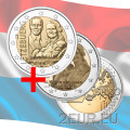 Luxemburg 2 euroa UNC 2020 - Prinssi Charlesin syntymä helpotus + kuva