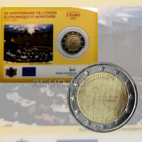 Luxemburg 2 euroa BU 2009 - 10 vuotta euroa