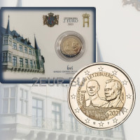 Luxemburg 2 euroa BU 2021 - 100 vuotta suurherttua Jeanin syntymästä