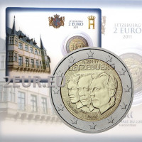Luxemburg 2 euroa BU 2011 - Jean Luxemburg - 50 vuotta siitä, kun suurherttuatar Charlotte nimitti poikansa Jeanin suurherttuan luutnantiksi