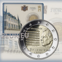 Luxemburg 2 euroa BU 2013 - Luxemburgin suurherttuakunnan kansallislaulu
