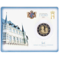Luxemburg 2 euroa BU 2015 - Hänen kuninkaallinen korkeutensa suuriruhtinas valtaistuimelle nousun 15. vuosipäivä
