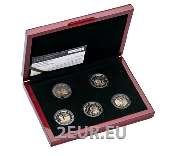 Luxemburgin 2 euron Proof 2022 - 2023