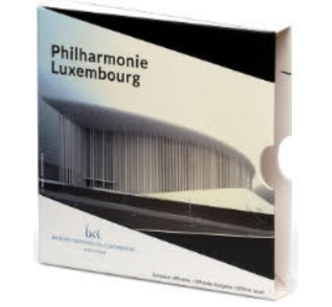 Luxemburg 2,5 euron hopea PROOF 2025 - Luxemburgin filharmonikko