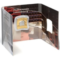Luxemburg 2,5 euron hopea PROOF 2025 - Luxemburgin filharmonikko