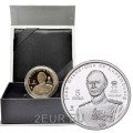  Luxemburg 5 euron hopea BU 2019 - Grand Duke Jean