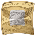 Luxemburg 2,5 euron hopea PROOF 2024 - ESCH-SUR-SURE DAM