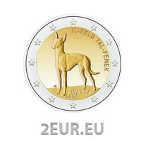 Malta 2 euroa 2026 UNC - Faaraonkoira