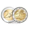 Malta 2 euroa UNC 2025 - Mdinan historiallinen kaupunki