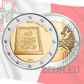 Malta 2 euroa UNC 2015 - Tasavalta 1974