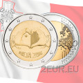Malta 2 euroa UNC 2016 - Solidarity Through Love