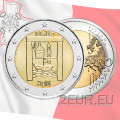 Malta 2 euroa UNC 2018 - Kulttuuriperintö