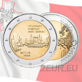 Malta 2 euroa UNC 2019 - Ta Hagrat -temppelit