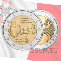 Malta 2 euroa UNC 2020 - Maltan esihistorialliset kohteet - Skorba-temppelit