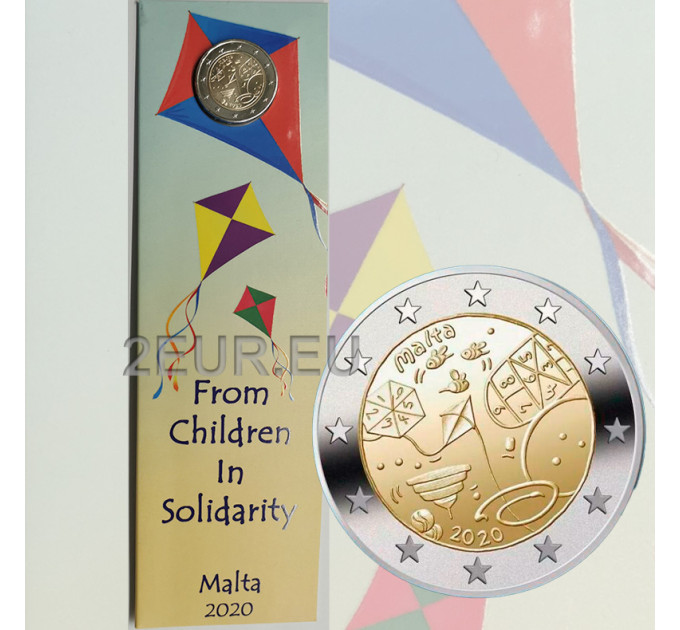 Malta 2 euroa BU 2020 - Pelit C/C
