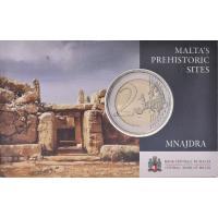 Malta 2 euroa BU 2018 - Mnajdra-temppelit