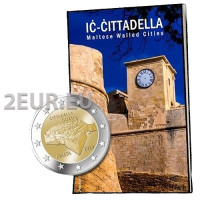 Malta 2 euroa UNC 2024 - Gozon linnoitus