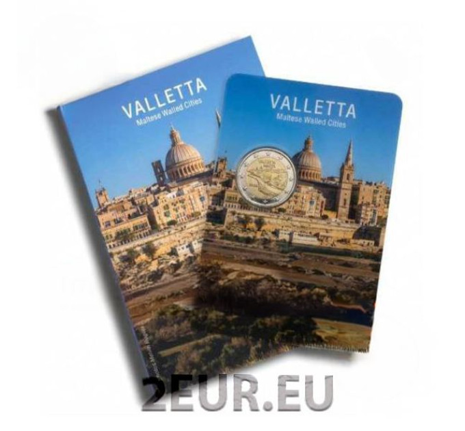 Malta 2 euroa BU 2026 - Valletta