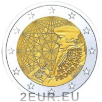 Malta 2 euroa UNC 2022 - 35 vuotta Erasmusta