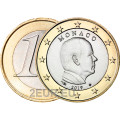 Monaco 1 euro UNC 2019 - Prinssi Albert II