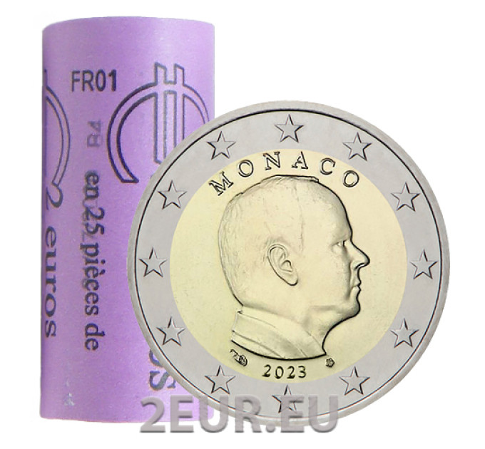 Monaco 2 euron rulla 2023