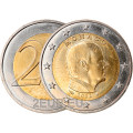 Monaco 2 euroa UNC 2012 - Prinssi Albert II