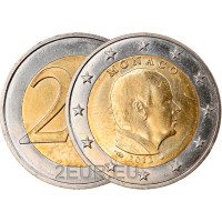 Monaco 2 euroa UNC 2012 - Prinssi Albert II
