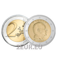 Monaco 2 euroa UNC 2014 - Prinssi Albert II