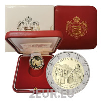 Monaco 2 euroa PROOF 2017 - 200 vuotta Prince's Carabinierien perustamisesta