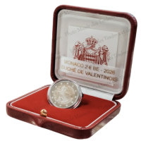 Monaco 2 euroa PROOF 2026 - Valentinoisin herttuakunta