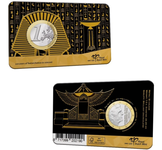 Alankomaat 1 euro BU 2023 - Tutankhamon