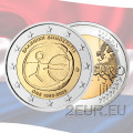 Alankomaat 2 euroa UNC 2009 - 10 vuotta euroa
