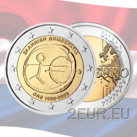 Alankomaat 2 euroa UNC 2009 - 10 vuotta euroa