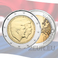 Alankomaat 2 euroa UNC 2014 - Alankomaiden kuningaskunnan 200. vuosipäivä